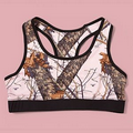 Pink Break-Up Sports Bra